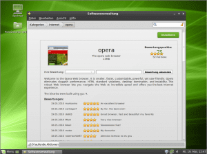 Linux Mint Software Manager