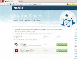 Mozilla Plugin Check Opera 10.5 Linux
