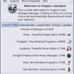 Puppy Linux QuickPet