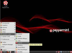 Peppermint OS Sound und Video