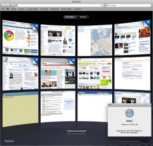 Safari 5 Mac OS X