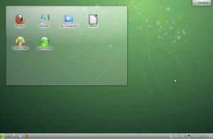 openSUSE 12.2 KDE Desktop