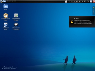 Calculate Linux 11.0 KDE-Version Desktop