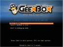 GeeXboX 3.0 Bootscreen