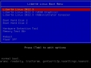 Liberté Linux 2012.3 Bootscreen