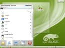openSUSE 12.1 KDE Menü