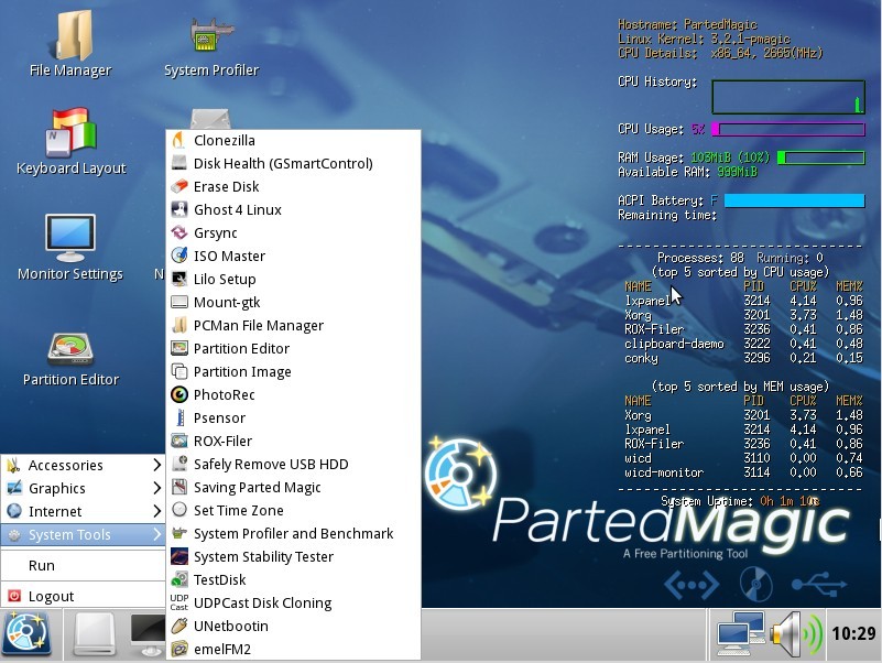 Linux live iso. LIVECD Linux. Parted Magic Windows. Parted Linux. Heirens Boot cdинструменты восстановления.