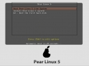 Pear Linux 5 Bootscreen