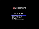 Peppermint OS Two Bootscreen