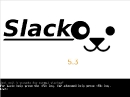 Puppy Linux 5.3 Slacko Bootscreen