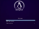 Semplice Linux Bootscreen