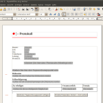 OpenOffice.org Template Protokoll