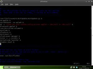 Linux Mint 9 Fluxbox Dropbox Autostart