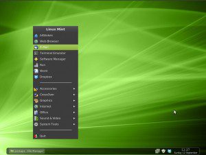 Linux Mint 9 Fluxbox E-Mail