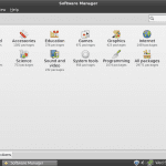 Linux Mint 9 Debian Software Mananger