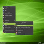 Linux Mint 9 Fluxbox Internet