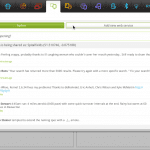 MeeGo Netbook Status-Panel