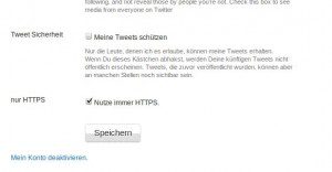 Twitter Nutze immer https