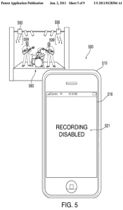 Apple Patent: Kamera abschalten mit Infrarot