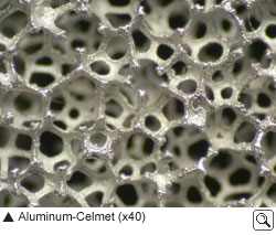 Aluminum Celmet (Quelle: Sumitomo Electric Industries)