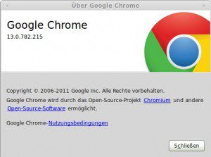 Chrome 13.0.782.215