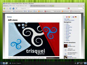 Trisquel 5.0 Browser