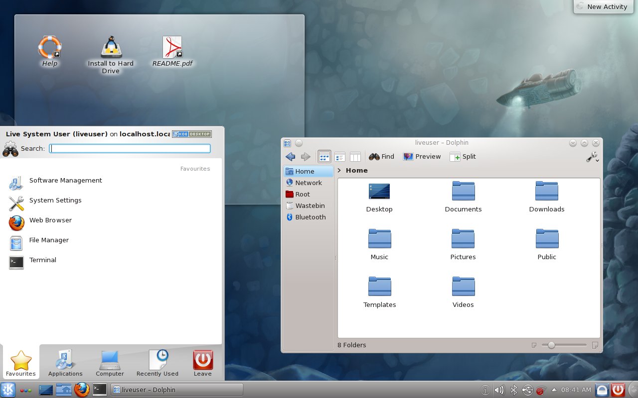 Kororaa Linux 16 Desktop KDE