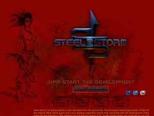 Steel Storm 2 Teaser Webseite