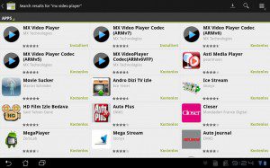 ASUS EeePad Transformer MX Video Player