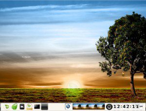 Bodhi Linux 1.3.0 Theme Sunshine