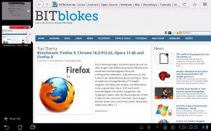 Firefox 9 Android Tablet Tabs