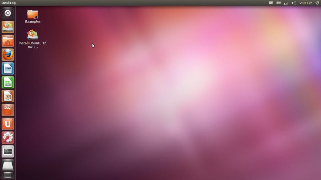 Ubuntu 12.04 LTS Precise Pangolin Desktop