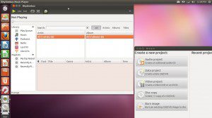 Ubuntu 12.04 LTS Precise Pangolin Rythmbox Brasero