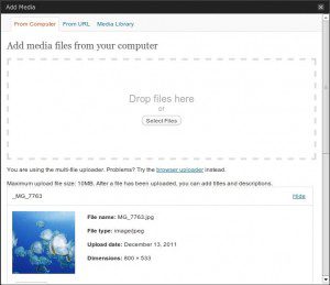 Wordpress 3.3 Media-Uploader