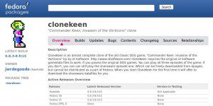 Fedora Packages Clonekeen Symbol