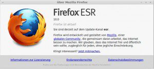 Firefox 10.0 ESR