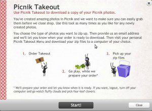 Picnik Takeout