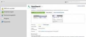 Thunderbird 10.0 OpenSearch 1.1