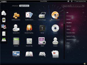 Fedora 17 GNOME Applications