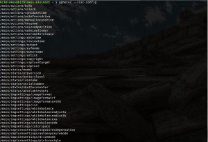 gphoto2 list-config