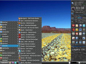Legacy OS 4 Mini Internet-Anwendungen