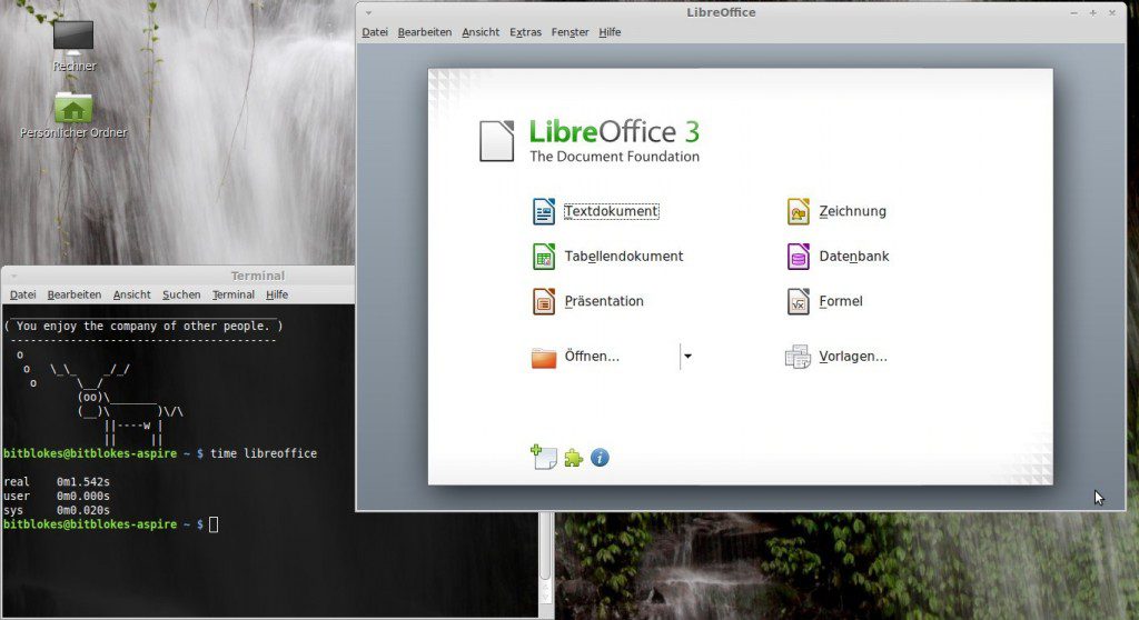 Start LibreOffice mit Preload
