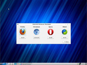 Zorin OS 6 Lite Browser-Manager