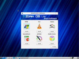 Zorin OS 6 Lite Extra-Software