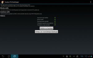 Screenshot Voodoo OTA RootKeeper