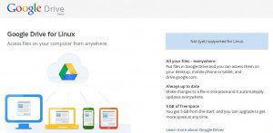 Google Drive für Linux