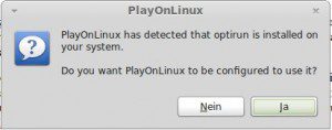 PlayOnLinux und Optirun