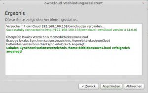 ownCloud Sync-Client