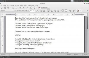 Bridge Linux 2012.5 README