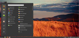 Linux Mint 13 Cinnamon Menü